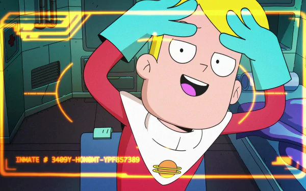 blonde Gary Goodspeed TV Show Final Space HD Desktop Wallpaper | Background Image