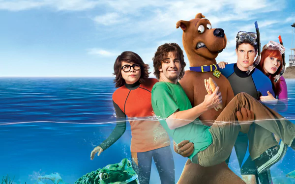 Mystery Inc Velma Dinkley Daphne Blake Fred Jones Shaggy Rogers Scooby-Doo movie Scooby-Doo! Curse of the Lake Monster HD Desktop Wallpaper | Background Image