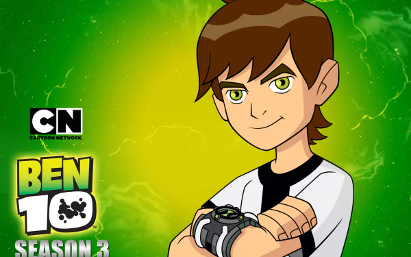 green eyes brown hair Ben Tennyson TV Show Ben 10 HD Desktop Wallpaper | Background Image