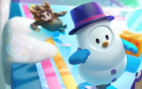 video game Fall Guys HD Desktop Wallpaper | Background Image