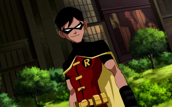 Young Justice (TV Show) black hair Dick Grayson Robin (DC Comics) TV Show Young Justice HD Desktop Wallpaper | Background Image