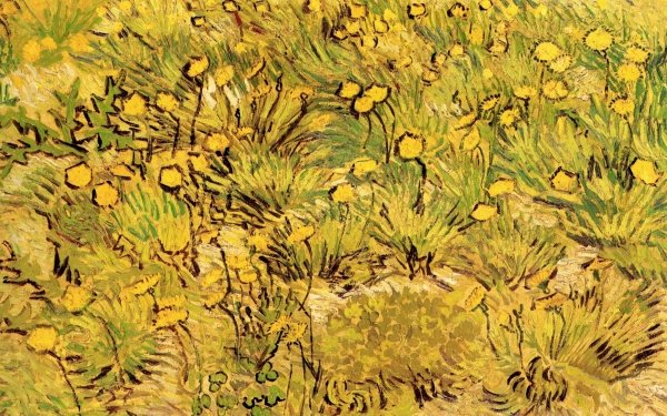 Artistic Vincent Van Gogh Yellow Flower HD Wallpaper | Background Image