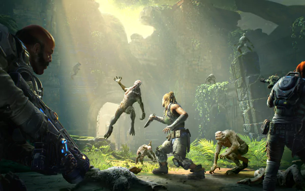 video game Gears 5 HD Desktop Wallpaper | Background Image