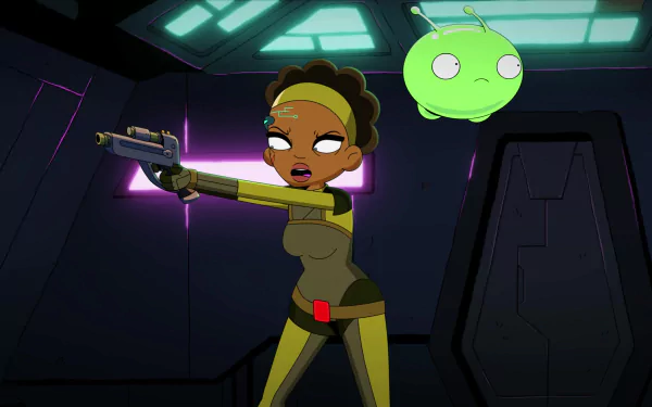 Mooncake (Final Space) Nightfall (Final Space) TV Show Final Space HD Desktop Wallpaper | Background Image