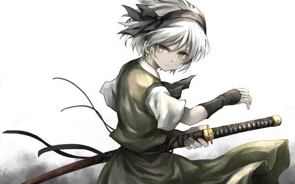 Youmu Konpaku Anime Touhou HD Desktop Wallpaper | Background Image