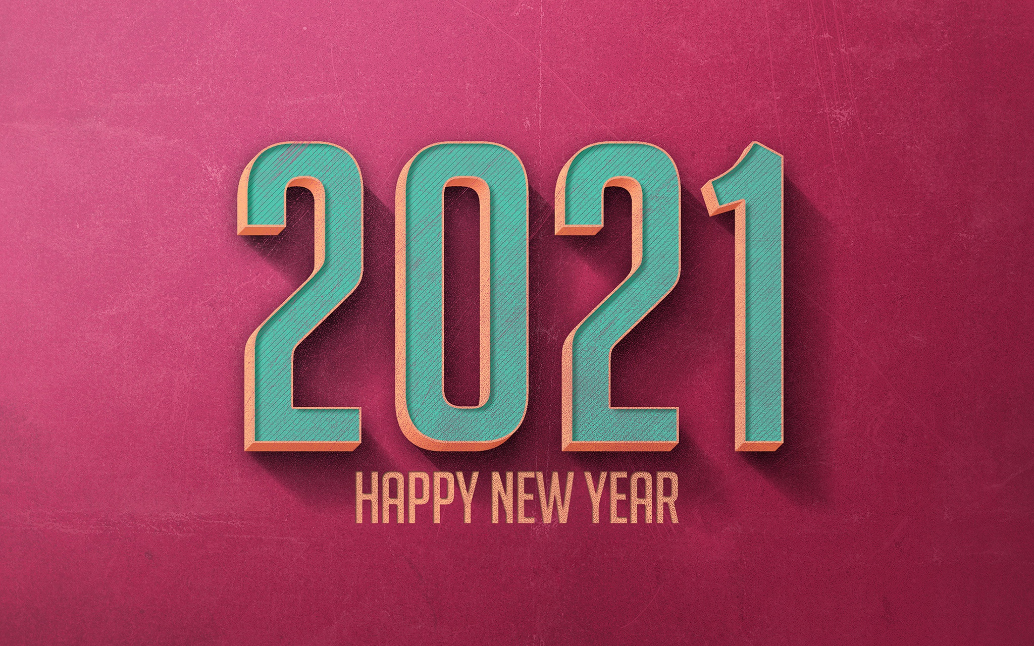 New Year 2021 HD Wallpaper