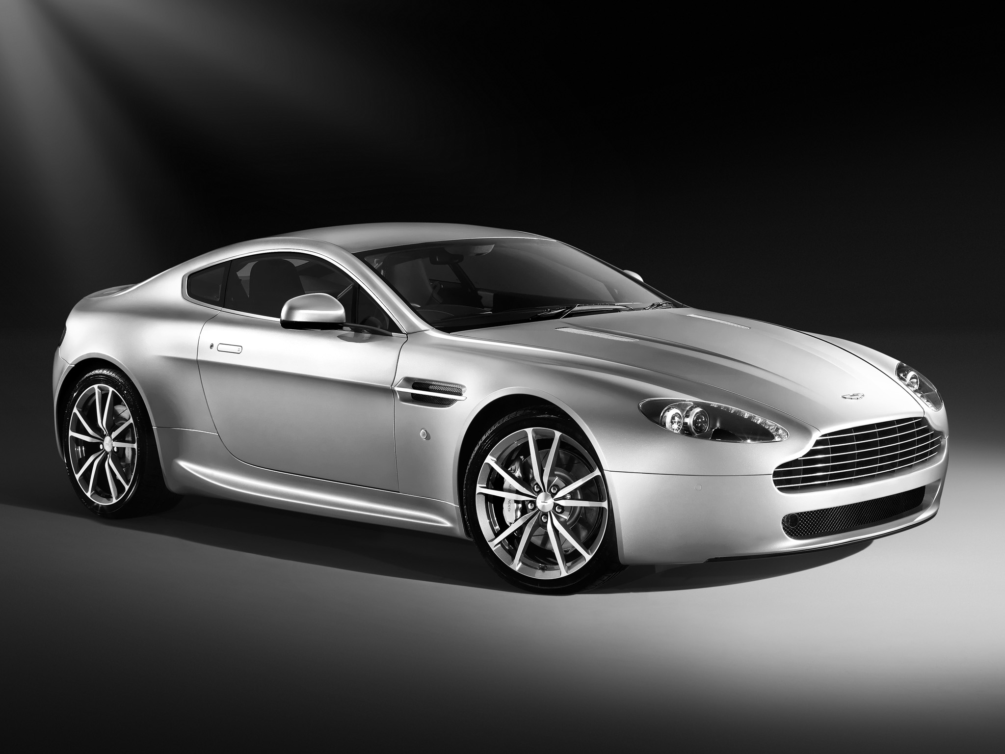 Download Car Coupé Silver Car Grand Tourer Race Car Aston Martin