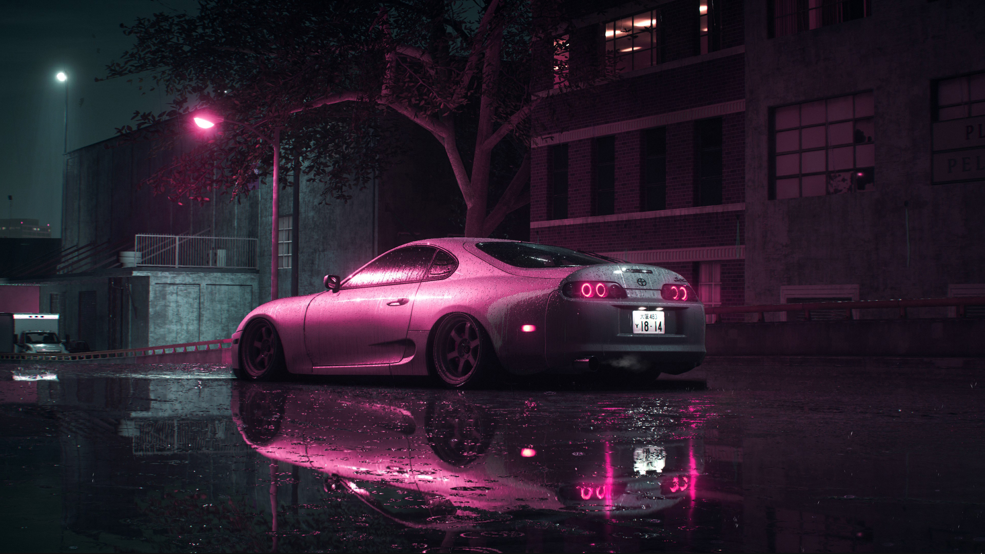 Tuning toyota supra mk4 4K wallpaper download