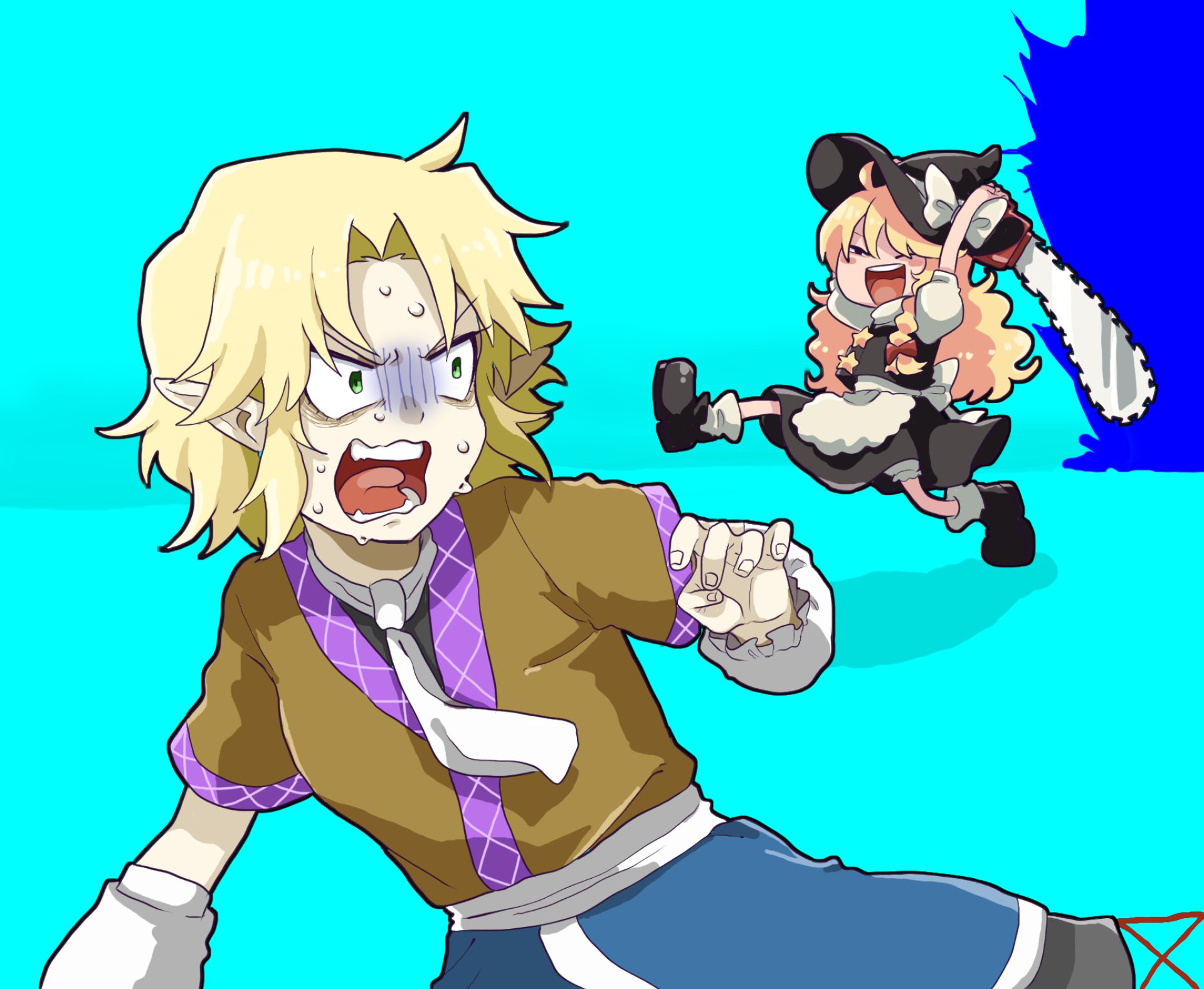 Download Marisa Kirisame Parsee Mizuhashi Anime Touhou HD Wallpaper