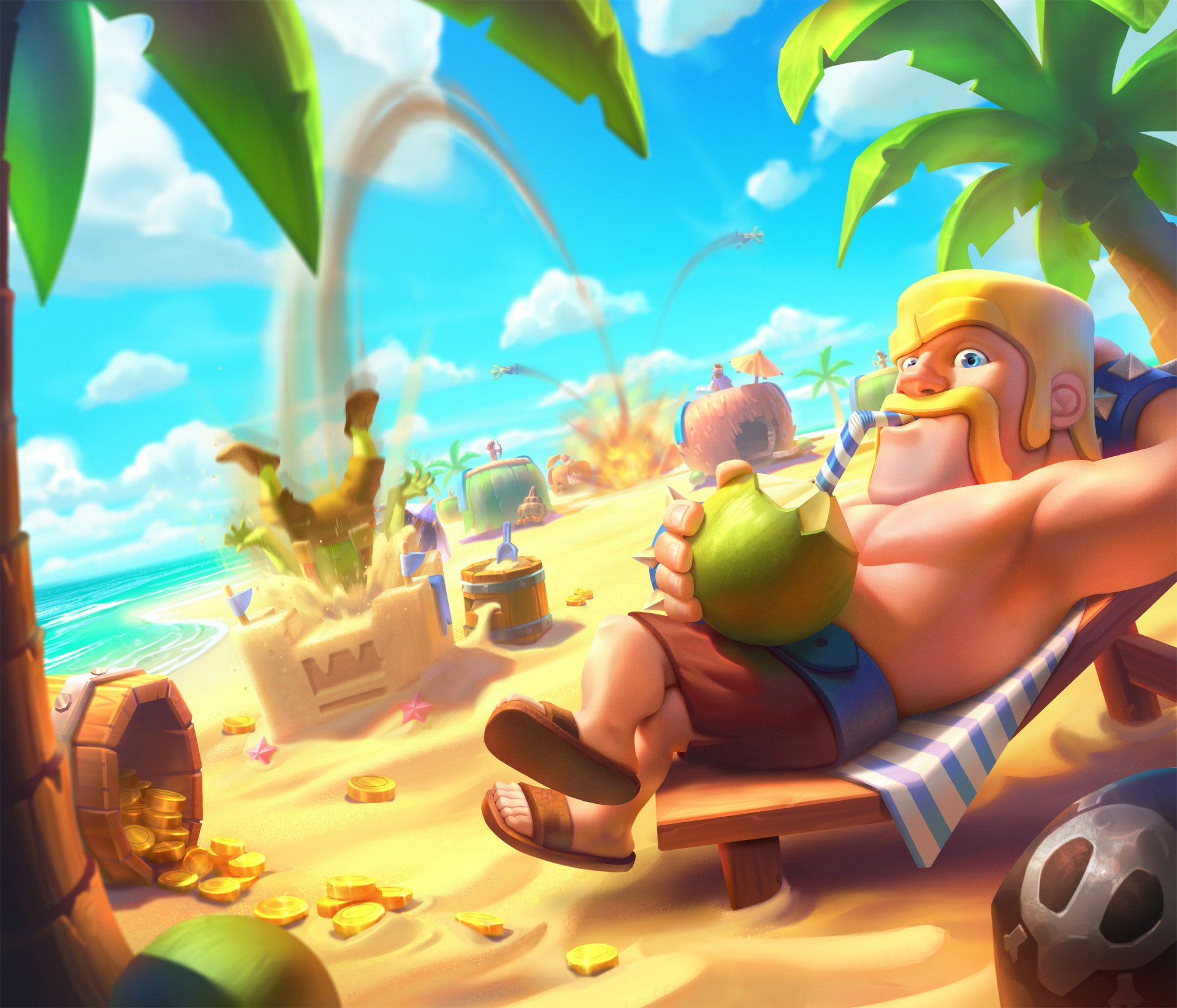 Download Video Game Clash Royale HD Wallpaper by Brice Laville Saint-Martin