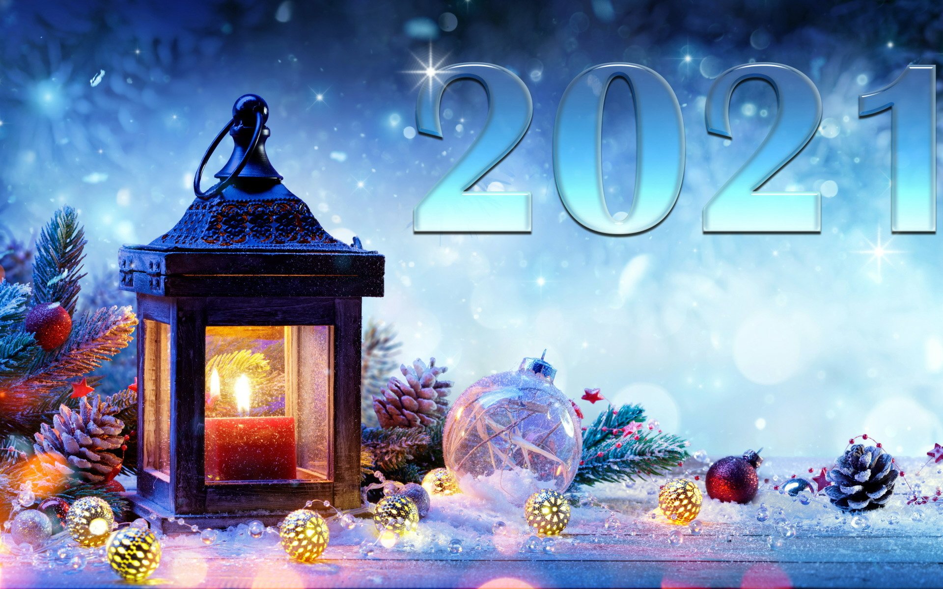 Download Holiday New Year 2021 HD Wallpaper