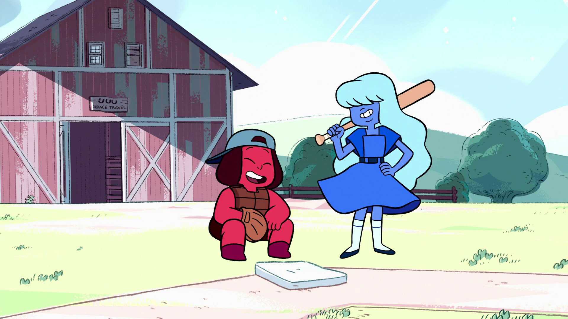 Download Sapphire (Steven Universe) Ruby (Steven Universe) TV Show Steven  Universe HD Wallpaper