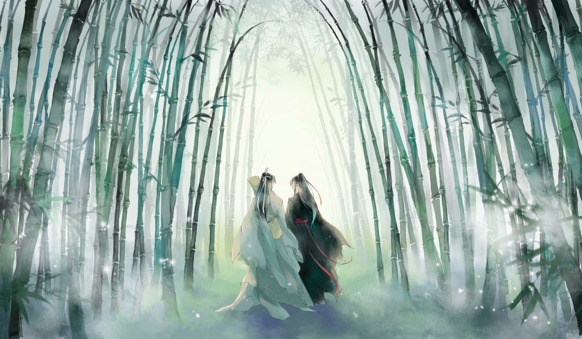 Download Lan Wangji Wei Wuxian Anime Mo Dao Zu Shi HD Wallpaper