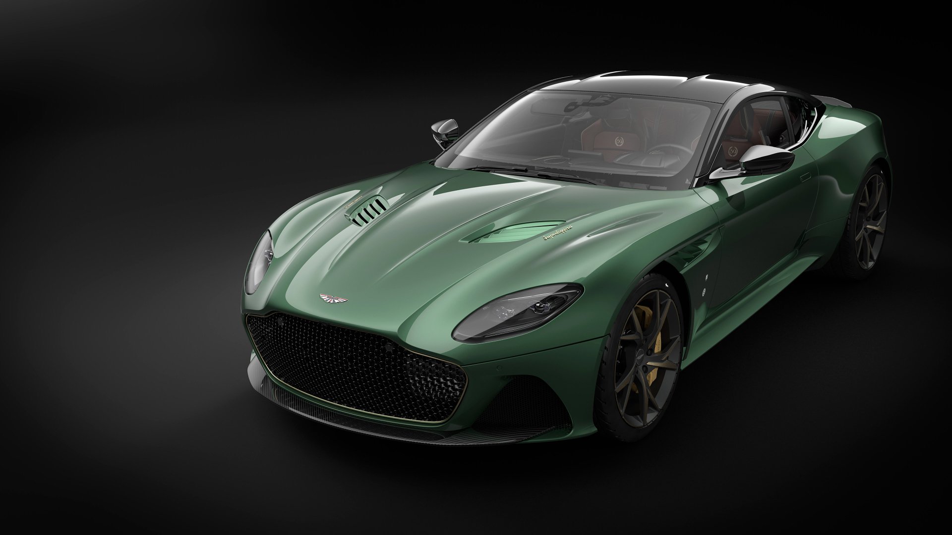 Download Car Green Car Coupé Vehicle Aston Martin DBS 59 4k Ultra HD