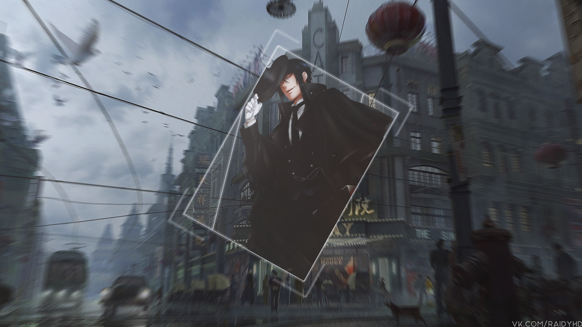 Download Sebastian Michaelis Black Butler Anime 4k Ultra HD Wallpaper