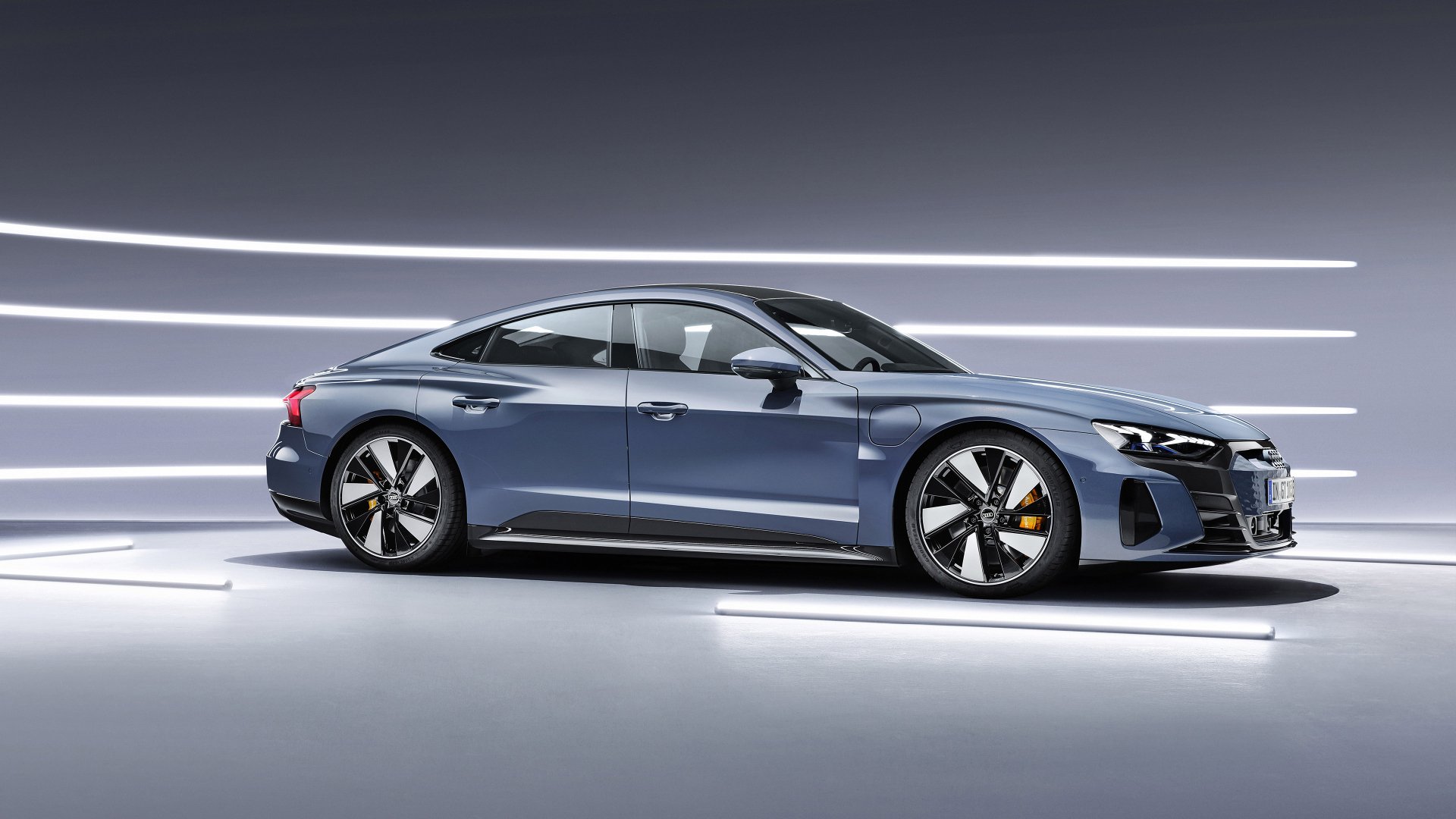 Download Electric Car Audi Vehicle Audi E-Tron GT 4k Ultra HD Wallpaper