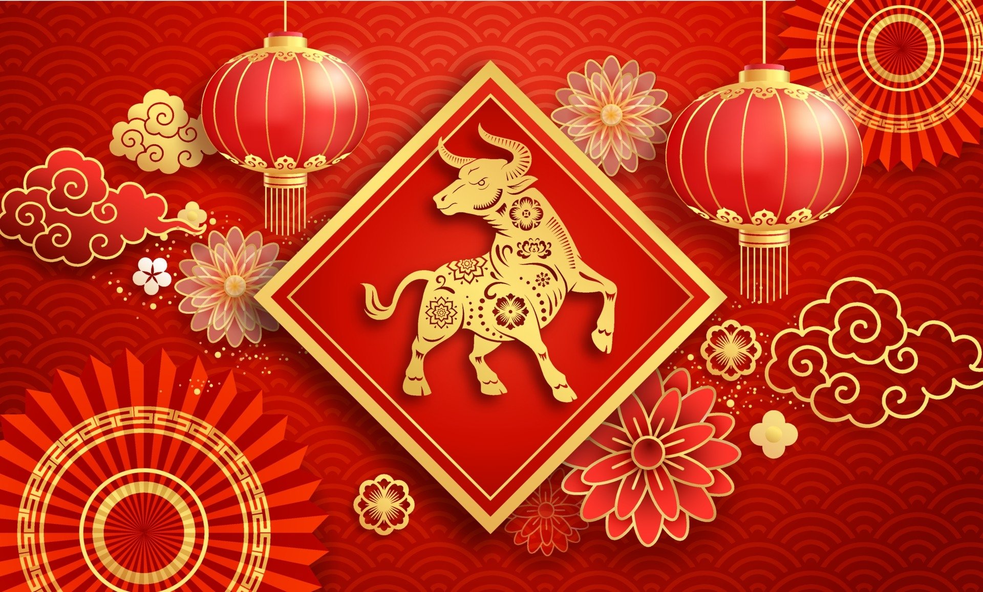 Download Holiday Chinese New Year HD Wallpaper