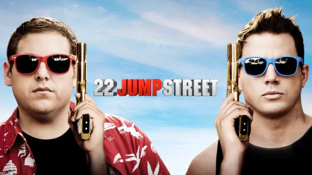 Jonah Hill Channing Tatum movie 22 Jump Street HD Desktop Wallpaper | Background Image
