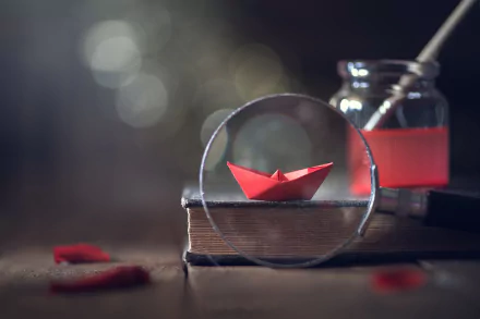 paper boat man made origami HD Desktop Wallpaper | Background Image