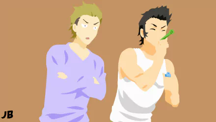 Shōji Satō Daigo Aoki Anime Food Wars: Shokugeki no Soma HD Desktop Wallpaper | Background Image