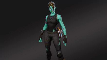 HD Fortnite Ghoul Trooper character wallpaper for desktop background.