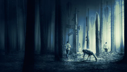 movie The Hunt (2020) HD Desktop Wallpaper | Background Image