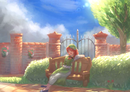 Hong Meiling Anime Touhou HD Desktop Wallpaper | Background Image