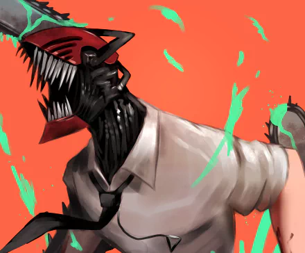 Denji (Chainsaw Man) Anime Chainsaw Man HD Desktop Wallpaper | Background Image