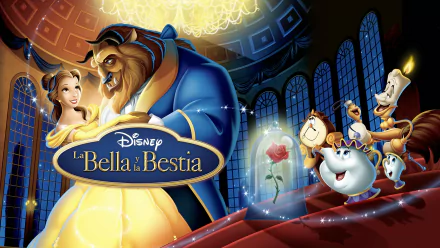 movie Beauty And The Beast (1991) HD Desktop Wallpaper | Background Image