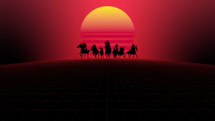  Red Dead Redemption 2 Outrun Style