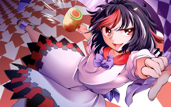 Seija Kijin Anime Touhou HD Desktop Wallpaper | Background Image