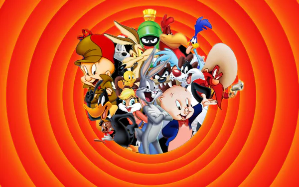 Foghorn Leghorn Pepé Le Pew Yosemite Sam Speedy Gonzales Wile E. Coyote Elmer Fudd Road Runner Tasmanian Devil (Looney Tunes) Tweety Sylvester (Looney Tunes) Daffy Duck Porky Pig Lola Bunny Bugs Bunny TV Show Looney Tunes HD Desktop Wallpaper | Background Image