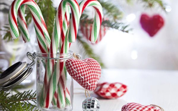 candy cane food candy HD Desktop Wallpaper | Background Image