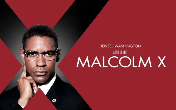 Denzel Washington movie Malcolm X HD Desktop Wallpaper | Background Image
