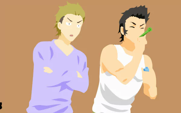 Shōji Satō Daigo Aoki Anime Food Wars: Shokugeki no Soma HD Desktop Wallpaper | Background Image