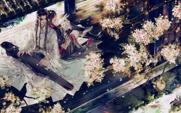 Wei Wuxian Lan Wangji Anime Mo Dao Zu Shi HD Desktop Wallpaper | Background Image