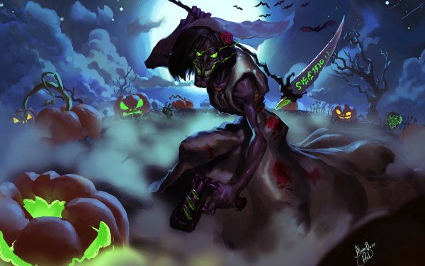 Video Game Brawlhalla Halloween HD Wallpaper | Background Image
