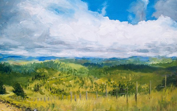 Artistic Landscape Painting HD Wallpaper | Background Image