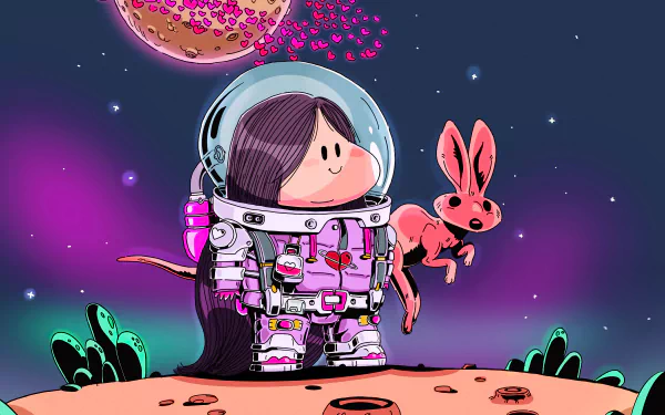 space suit kangaroo Sci Fi astronaut HD Desktop Wallpaper | Background Image