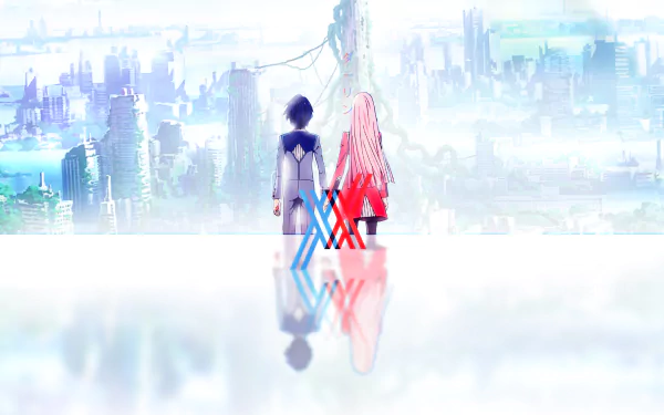 Anime Darling in the FranXX HD Desktop Wallpaper | Background Image
