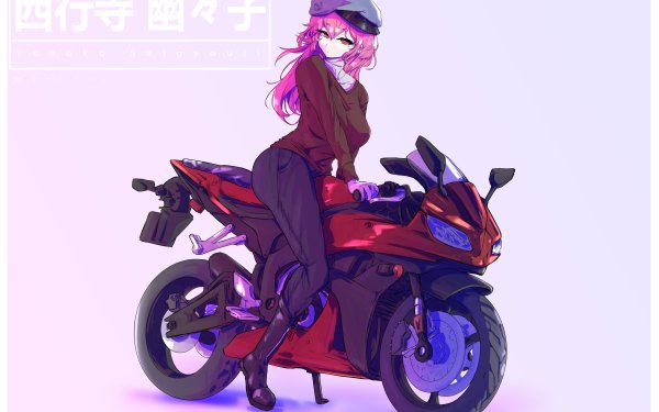 Anime Touhou Yuyuko Saigyouji HD Wallpaper | Background Image