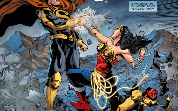 Lasso of Truth DC Comics Sinestro (DC Comics) Diana Prince Yellow Lantern Wonder Woman Superman Comic Injustice: Gods Among Us HD Desktop Wallpaper | Background Image