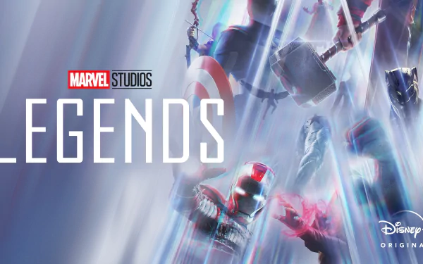 Falcon (Marvel Comics) Scarlet Witch Vision (Marvel Comics) Hawkeye Thor Black Panther (Marvel Comics) Iron Man Captain America TV Show Marvel Studios: Legends HD Desktop Wallpaper | Background Image