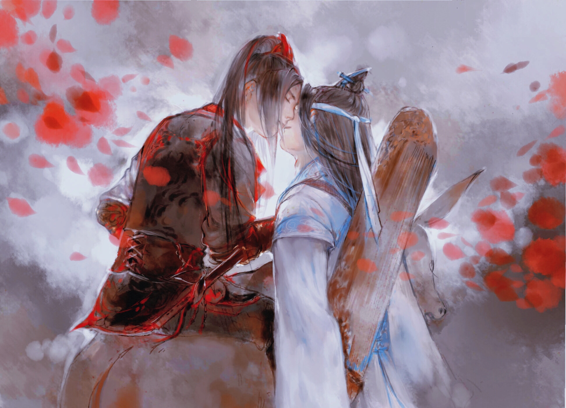 Download Kiss Wei Wuxian Wei Ying Lan Zhan Lan Wangji Anime Mo Dao Zu