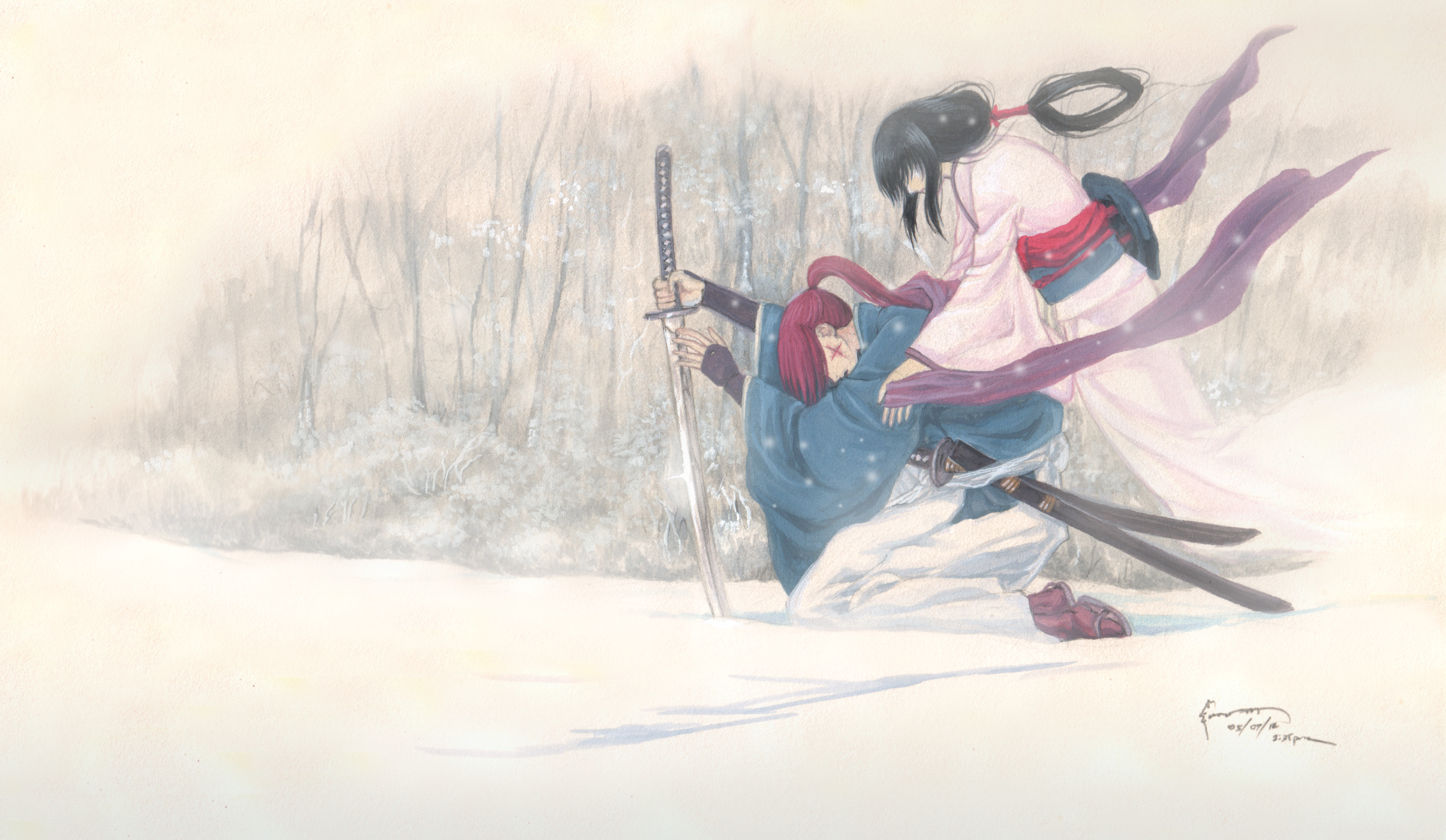 Anime Rurouni Kenshin HD Wallpaper | Background Image