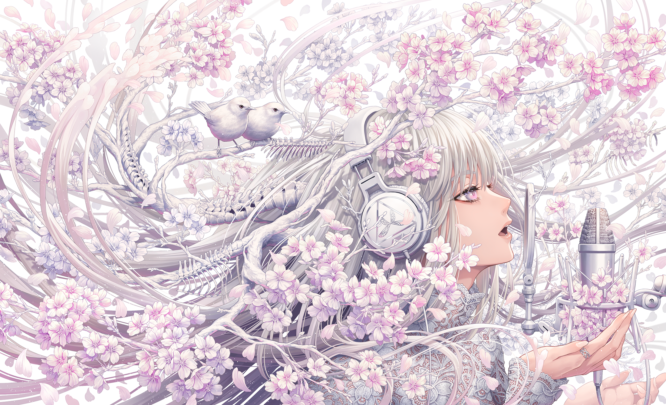 Anime Girl HD Wallpaper by ミナミ
