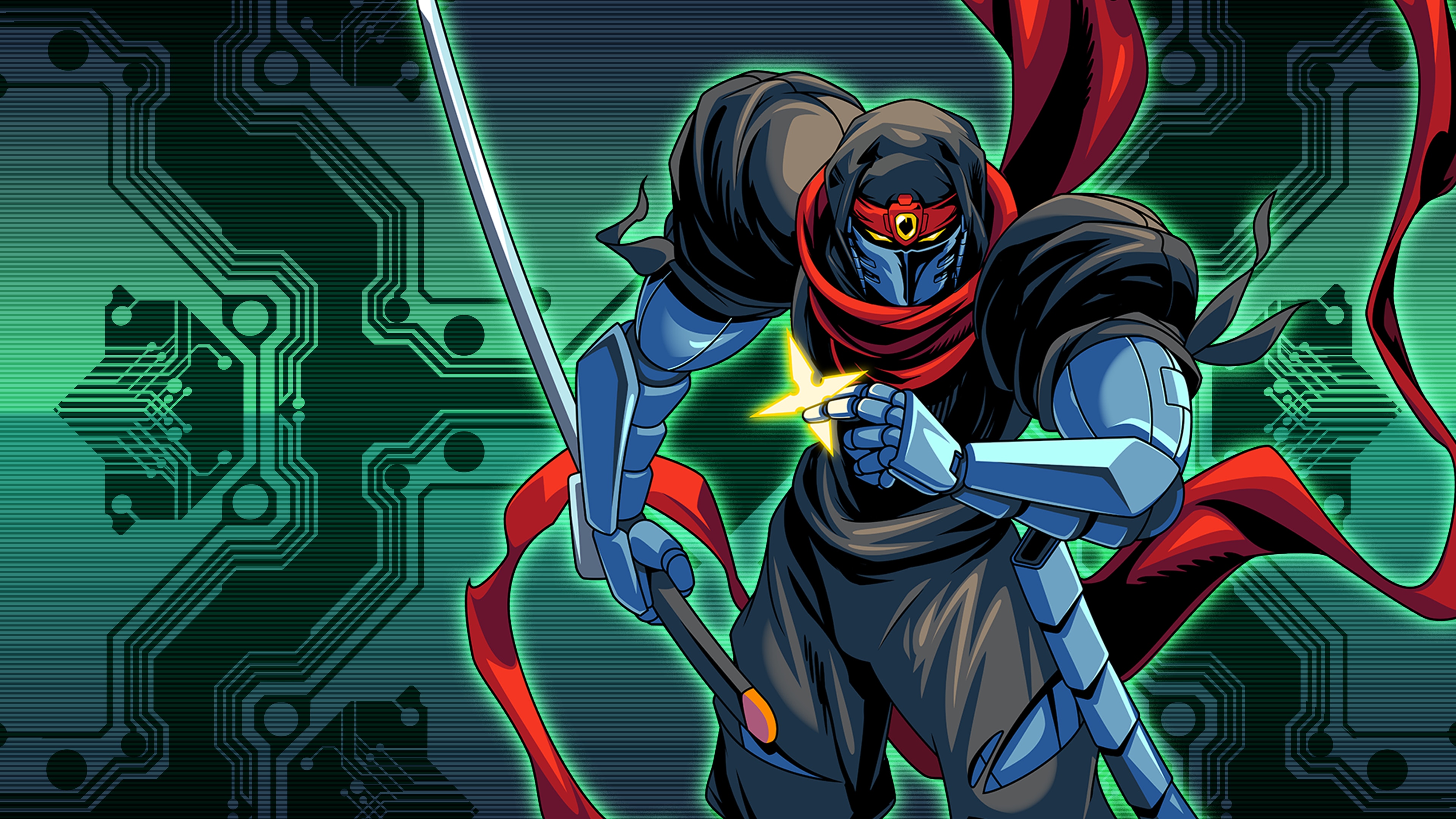 Video Game Cyber Shadow HD Wallpaper | Background Image