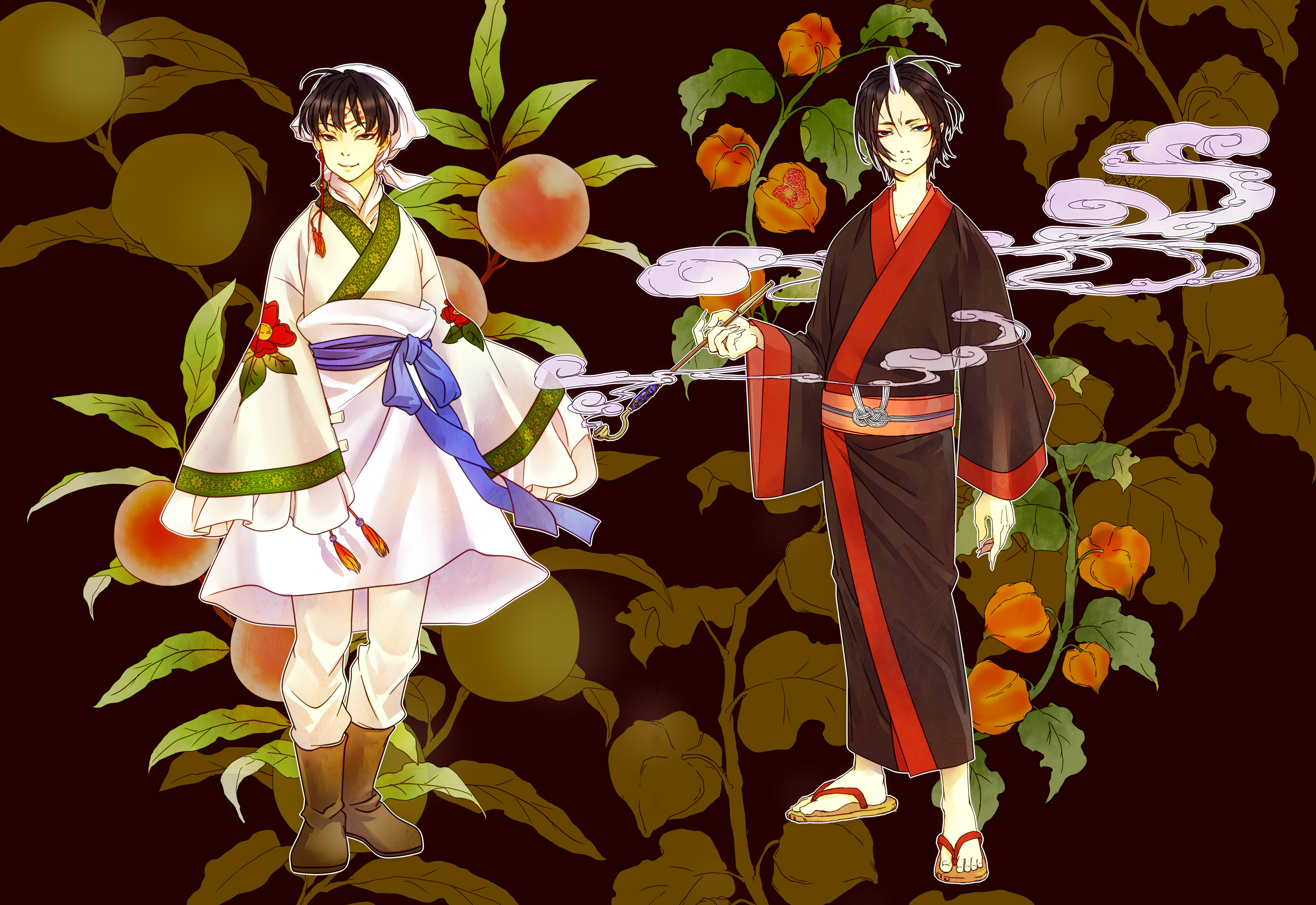 Anime Hoozuki no Reitetsu 4k Ultra HD Wallpaper by to_riku