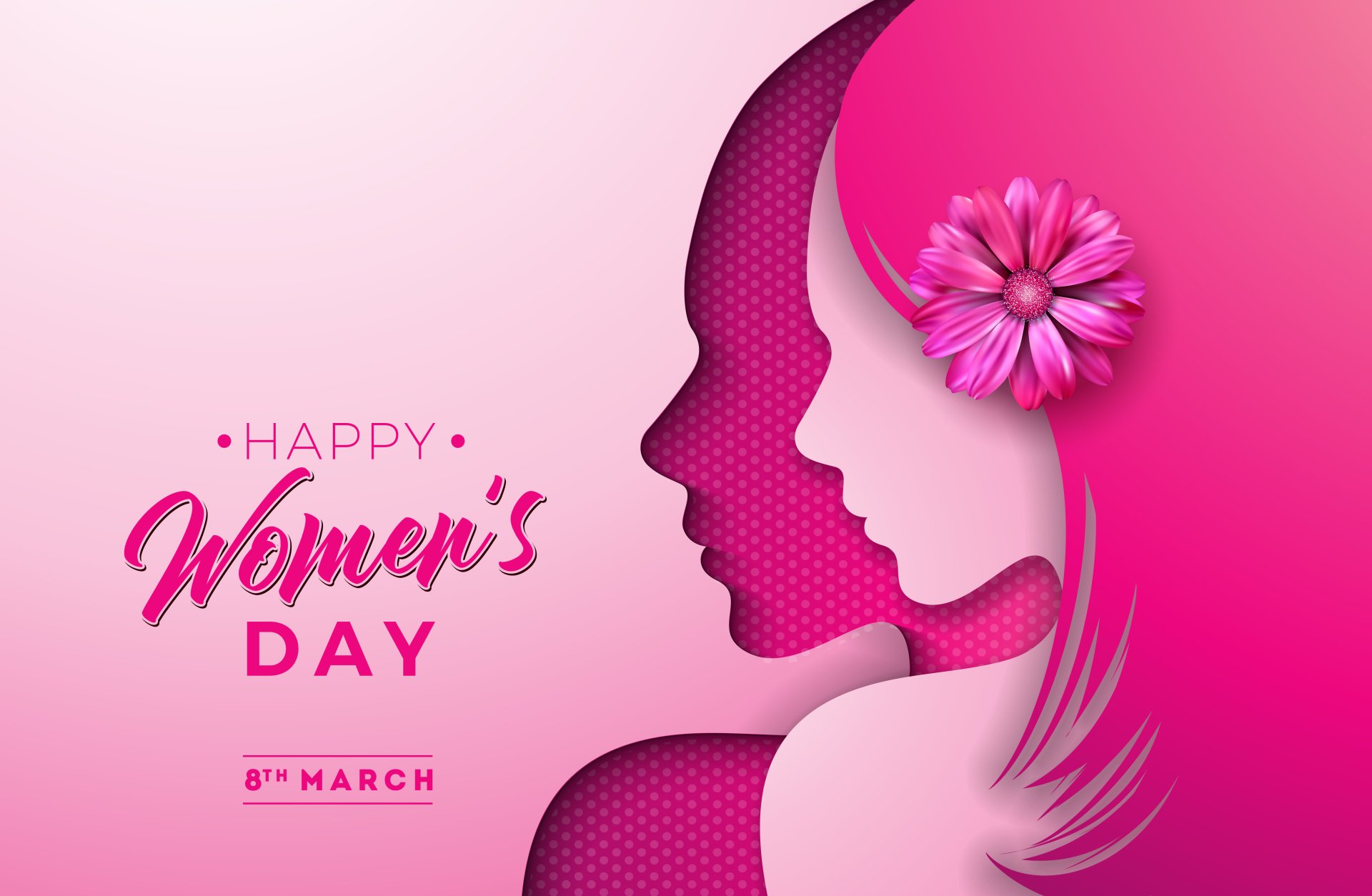 Download Happy Women's Day Holiday Women's Day 4k Ultra HD Wallpaper