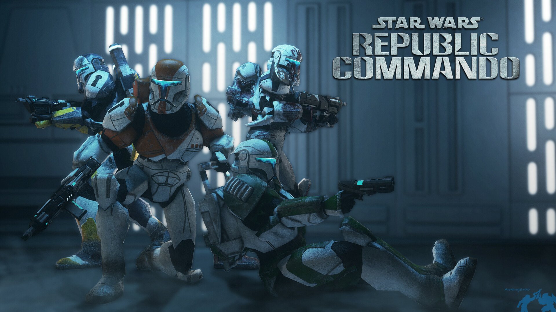 Download Video Game Star Wars: Republic Commando HD Wallpaper by Ben Walker